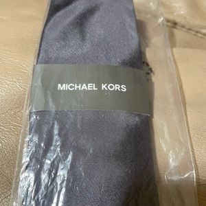 Michael Kors mens ironweed grey mens neck tie